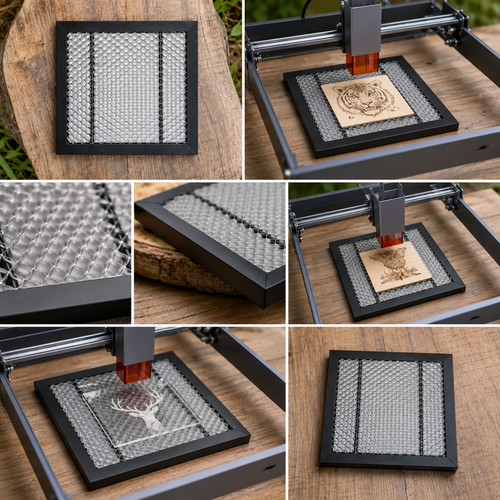 Laser engraver honeycomb work - honeycomb,