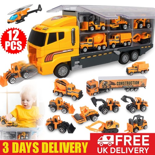 Toy truck carrier 11 mini - truck, &