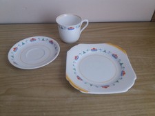 SHELLEY Art Deco TRIO -