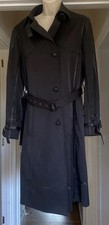Black raincoat Mac Macintosh