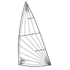 Holt Laser Standard Mk 2 - 3.8oz Radial Cut Sail Folded No Battens