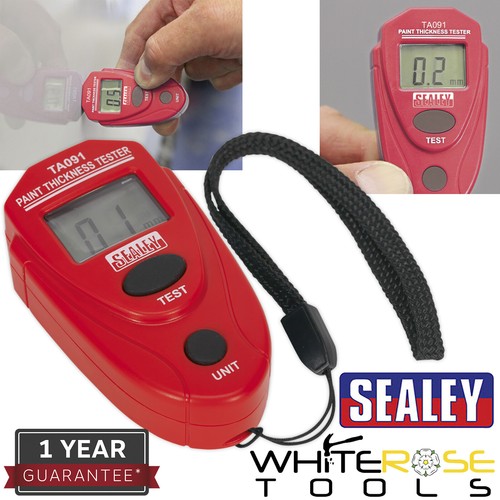 Sealey paint thickness gauge - sealey,