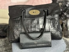Mulberry Black Leather Bag and