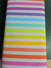 Tula Pink Quilting Cotton Fabric Graywork Disco Stripe Fog