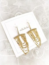 🌟 Stella & Dot chandelier drop Earrings NWT 🌟 🍁🍂 Autumn 🍂🍁 