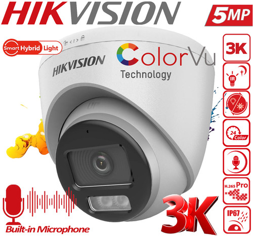 Hikvision 5mp colorvu cctv - colorvu,