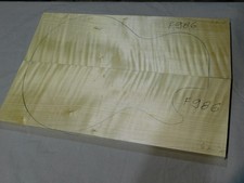 Flame Maple Carved Top for