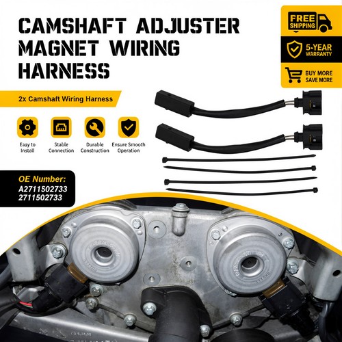 Camshafts adjuster wiring - 2x,
