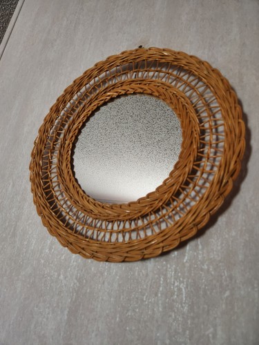 Vintage mcm wicker rattan - vintage,