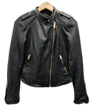 ZARA BASIC LEATHER JACKET