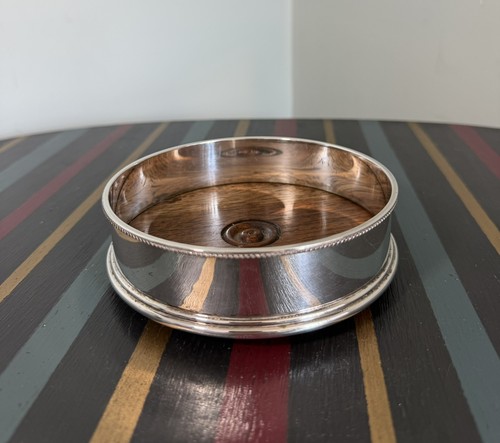 Vintage silver plated wine - vintage,