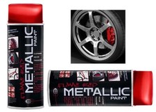 METALLIC Flame RED Brake Caliper Paint Spray Aerosol (CPM/R) Motorbike L
