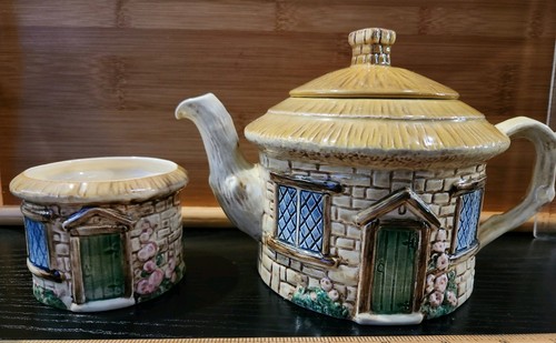 Sylva ceramics cottage teapot - ceramics,