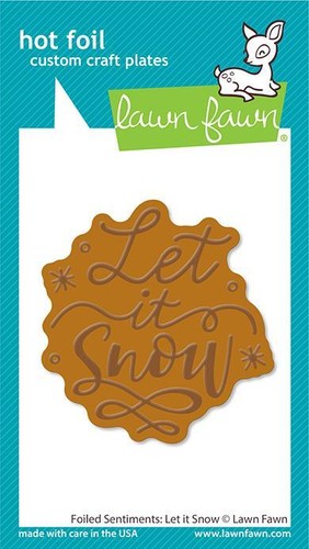 Lawn fawn foiled - fawn,