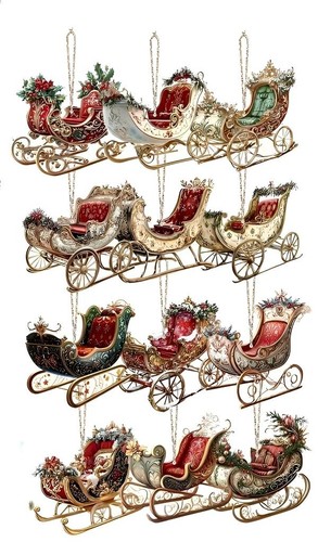 12pcs victorian style - 12pcs,