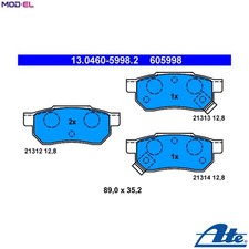 BRAKE PAD SET DISC BRAKE