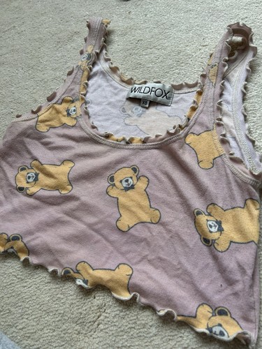 Wildfox teddy near - crop, xs