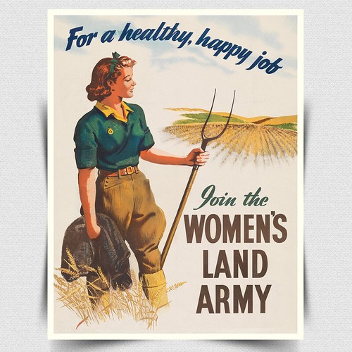 Join the women land army - join, women's