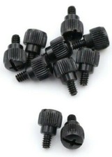 10x Black Thumb Hand Tighten