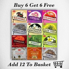 Hem Incense Cones Joss Mix & Match Scent Burning Cone Insence Aroma Dhoop 