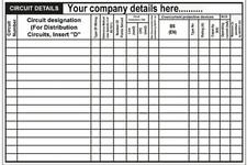 Electrical Labels Circuit