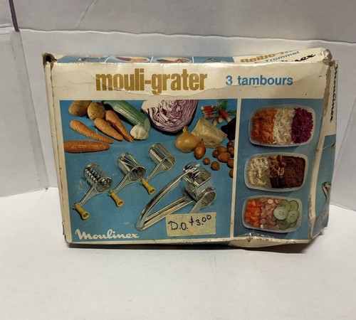 Mouli grater including drums - including, 3