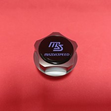 MS DARKED BILLET ENGINE OIL FILLER CAP for MAZDA 2 3 5 6 CX-30 CX-3 MX5 SPORT RF