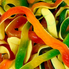 1kg Jelly Yellow Bellied Anaconda Snakes Halal Jellies Aladdins Sweets CHRISTMAS