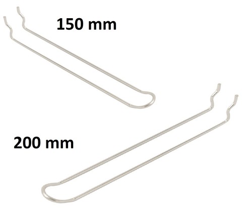 Shop display hooks - fits, 25mm