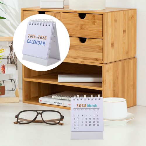 Book mini desk calendars - book,