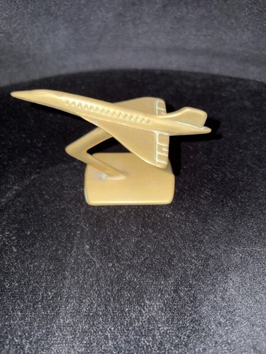 Solid brass concorde model - solid, on