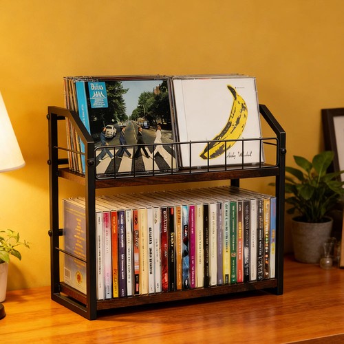 Tier storage rack metal - 2‑tier,