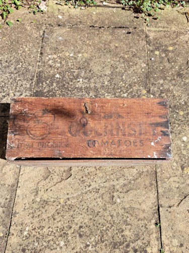 Old vintage box crate - old, original