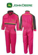 John Deere Kids Overalls Pink MCS1040910 - Children's overalls Kids Boilersuit