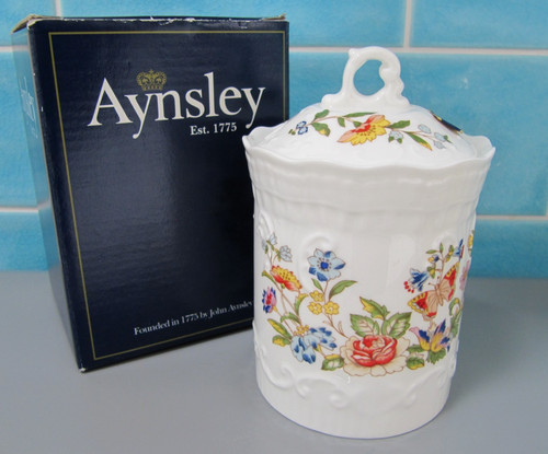 Unused boxed aynsley - unused, cottage