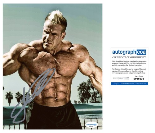 Jay cutler signed 8x10 - signed,