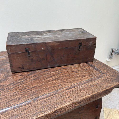 Antique wooden box old - antique,