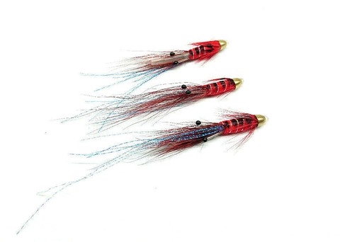 Salmon tube flies - (3, pack)
