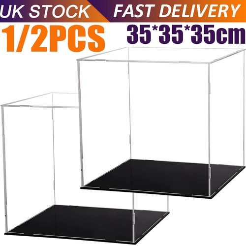 2pcs acrylic display case - 1/2pcs,