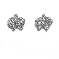 Auth Cartier Earrings Diamond