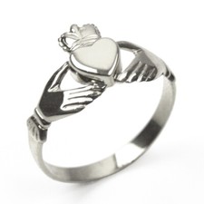 9ct Gold Claddagh Men's and