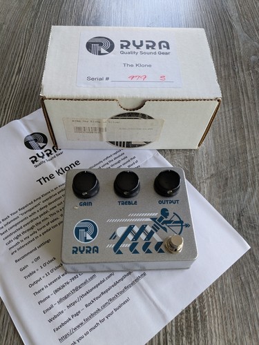 Ryra the klone overdrive boost - ryra,