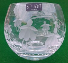 STUART CRYSTAL FUCHSIA CASCADE