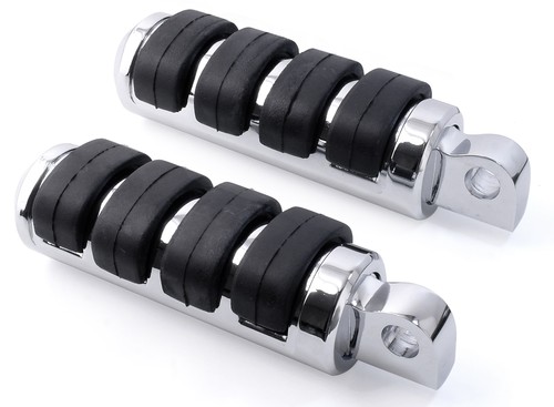 Chrome foot pegs set for - foot,