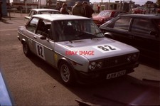 PHOTO  RICHARD WALKER'S FIAT 131 MIRAFIORI SPORT 1600  SILVERSTONE 20.10.84 AS U