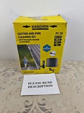 Kärcher 20 m Pipe and Guttering Cleaning Kit, Pressure Washer (READ)