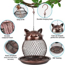 Large Wild Bird Seed Feeder &