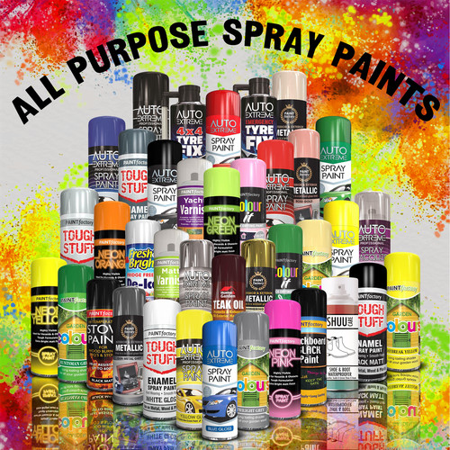 Spray paint for plastic - paint, wood