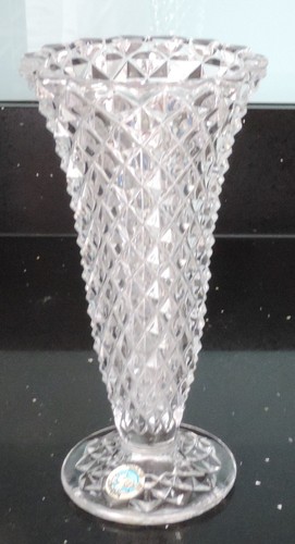 Tulip shaped lead crystal - tulip,