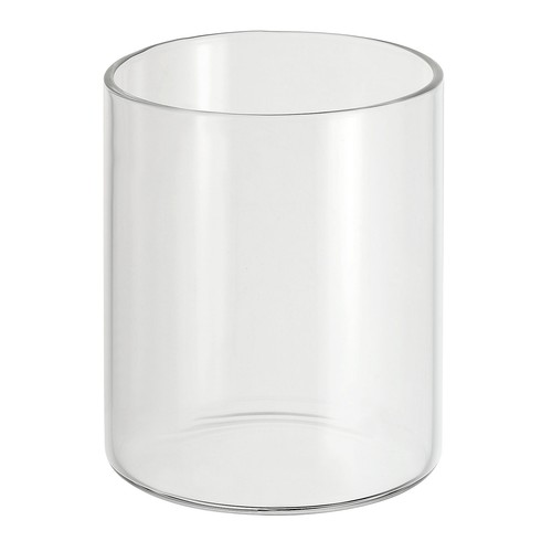 1x2 clear glass cylinder - 3.1x2.6",